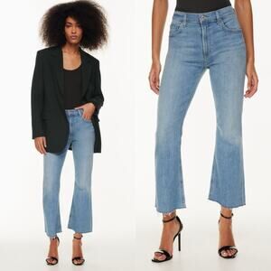 NWT Citizens of Humanity Isola Cropped Bootcut Jeans in Pixie sz 31